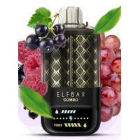 ELFBAR COMBO 25000 чорна смородина малина-виноград
